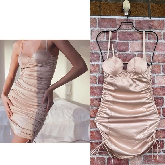 OW Intimates Freja Nude Dress size small - Picture 1 of 15